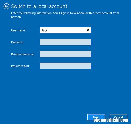 笔记本电脑上微软账户的删除方法