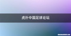 虎扑中国足球论坛