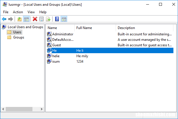 如何更改Windows10的用户帐户名