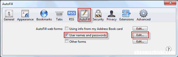 删除Chrome/Firefox/Safari/Edge中保存的用户名和密码