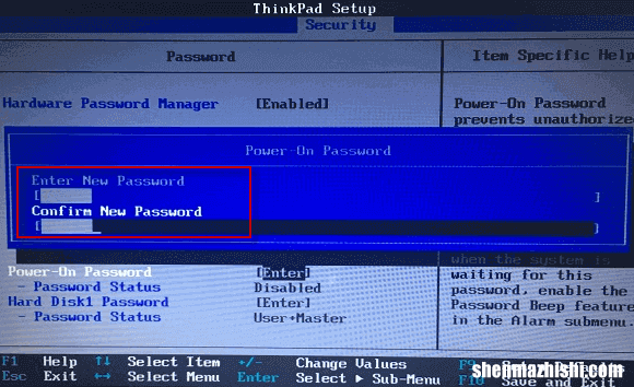 设置开机密码以阻止任何人非法访问您的计算机