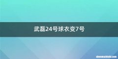 武磊24号球衣变7号