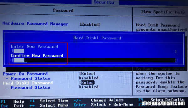 深入了解硬盘密码，如何设置和使用硬盘密码