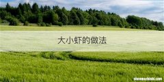 大小虾的做法