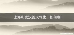 上海和武汉的天气比，如何啊