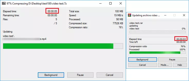 7Z、RAR、ZIP三种压缩格式的优劣比较