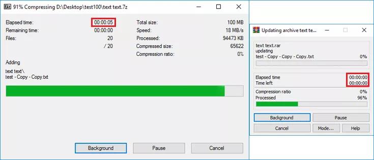 7Z、RAR、ZIP三种压缩格式的优劣比较