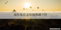 扇形笔尼龙和猪鬃哪个好