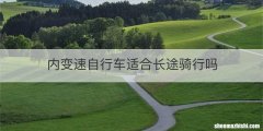 内变速自行车适合长途骑行吗