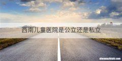 西南儿童医院是公立还是私立