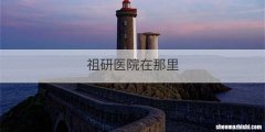 祖研医院在那里