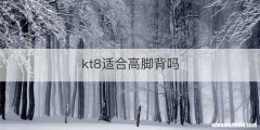 kt8适合高脚背吗