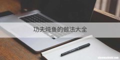 功夫炖鱼的做法大全