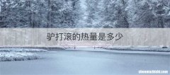驴打滚的热量是多少