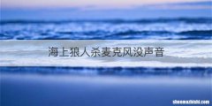 海上狼人杀麦克风没声音