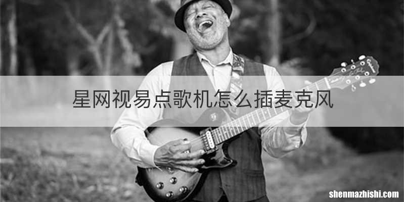 星网视易点歌机怎么插麦克风