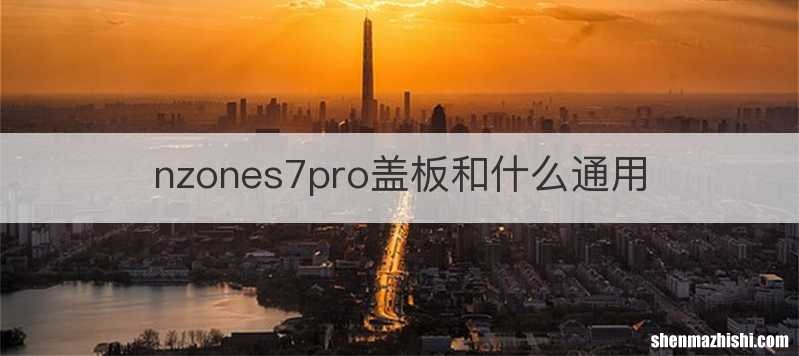 nzones7pro盖板和什么通用