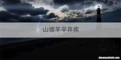 山坡羊辛弃疾