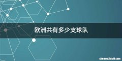 欧洲共有多少支球队