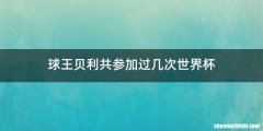球王贝利共参加过几次世界杯