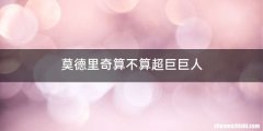 莫德里奇算不算超巨巨人