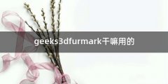 geeks3dfurmark干嘛用的