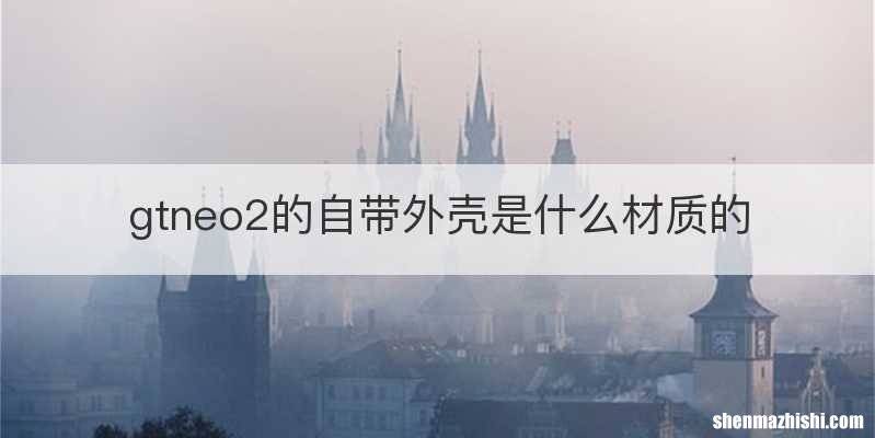 gtneo2的自带外壳是什么材质的