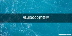 曼城3000亿美元