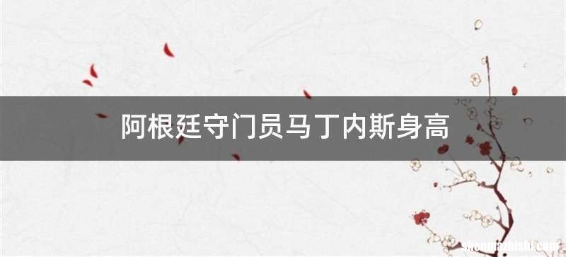 阿根廷守门员马丁内斯身高