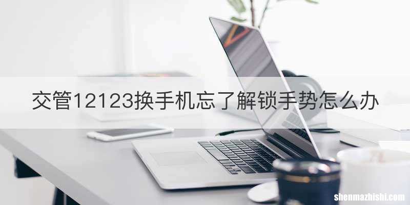 交管12123换手机忘了解锁手势怎么办