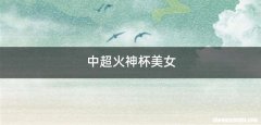 中超火神杯美女