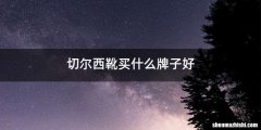 切尔西靴买什么牌子好