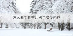 怎么看手机照片占了多少内存
