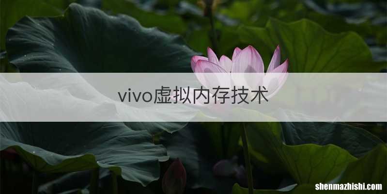 vivo虚拟内存技术