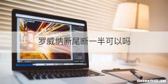 罗威纳断尾断一半可以吗