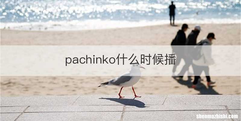pachinko什么时候播