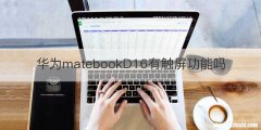 华为matebookD16有触屏功能吗