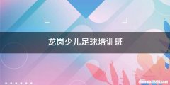 龙岗少儿足球培训班