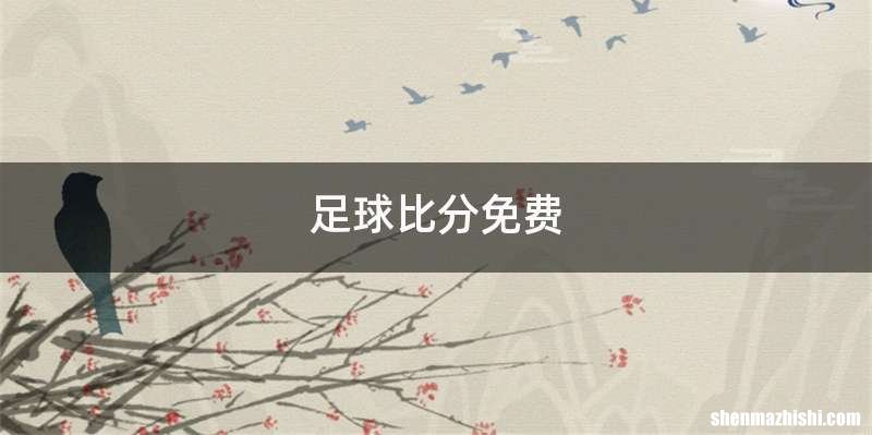 足球比分免费