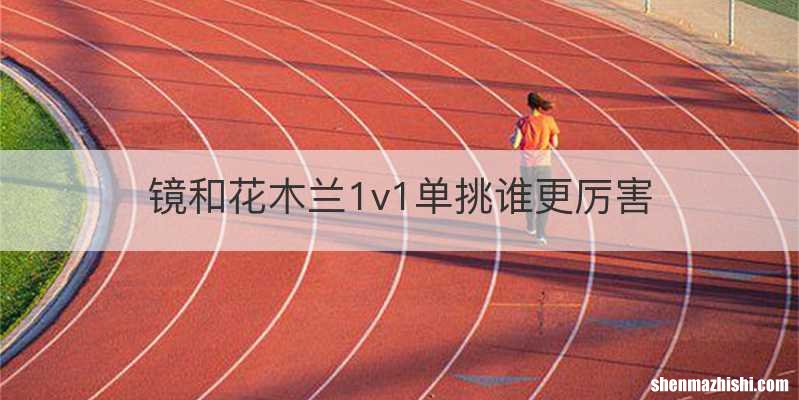镜和花木兰1v1单挑谁更厉害
