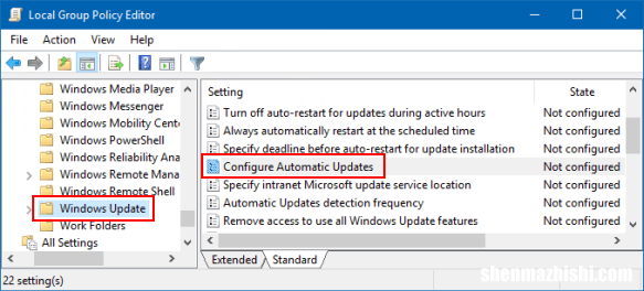 如何在Windows10/8/7中启用或禁用自动更新