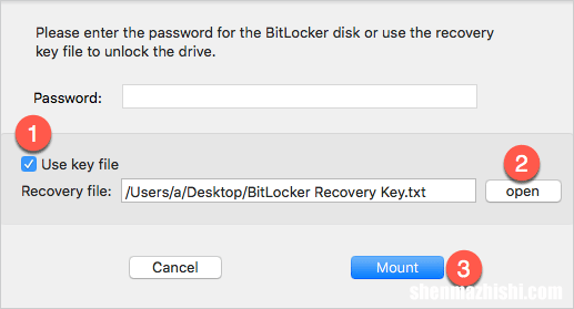如何在Mac上访问/读取受BitLocker保护的USB驱动器
