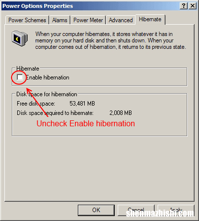 休眠 如何删除Windows电脑中的Hiberfil.sys文件
