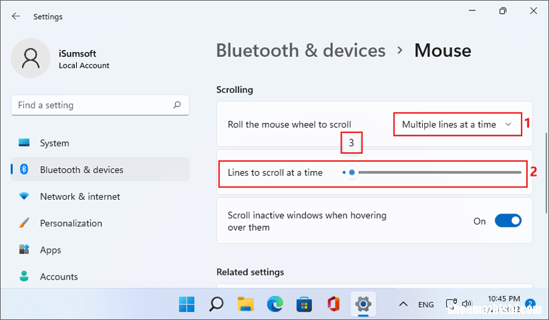 如何在Windows10/11中将鼠标滚动速度调整为默认值