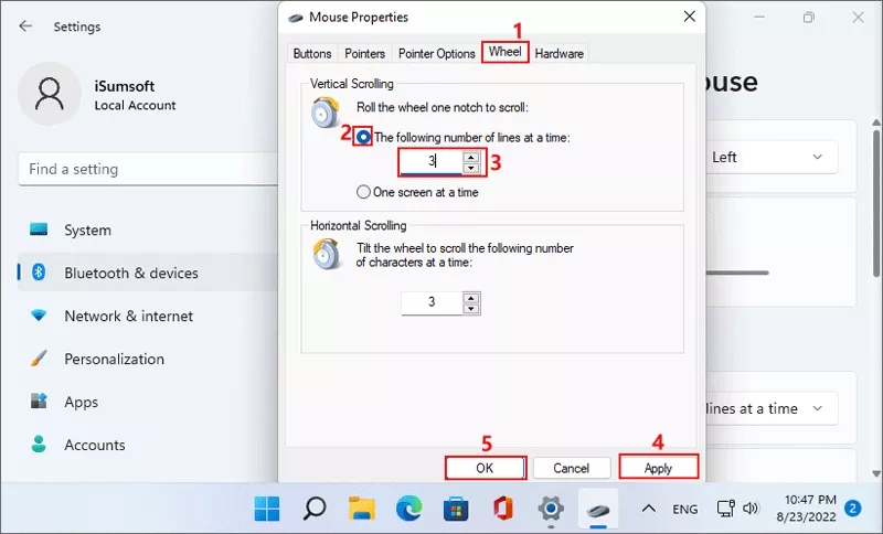 如何在Windows10/11中将鼠标滚动速度调整为默认值