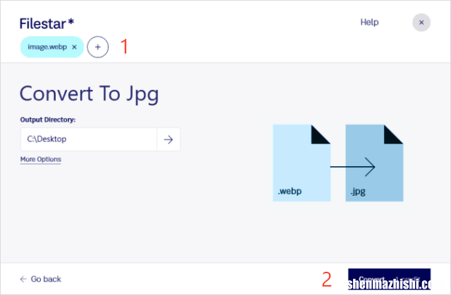 如何将WEBP转换为JPEG/PNG反之亦然