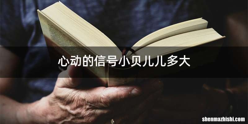 心动的信号小贝儿儿多大