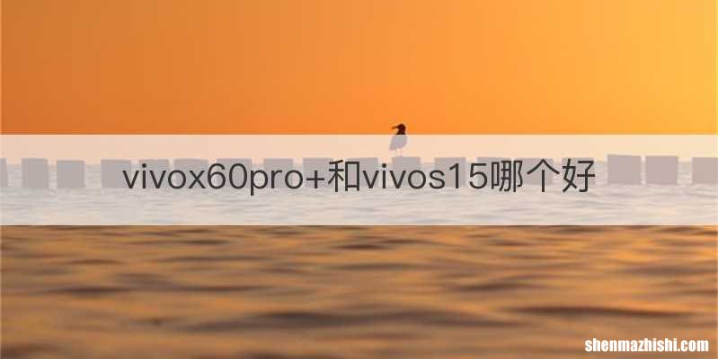 vivox60pro+和vivos15哪个好