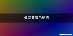 曼联黄绿色球衣