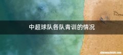 中超球队各队青训的情况